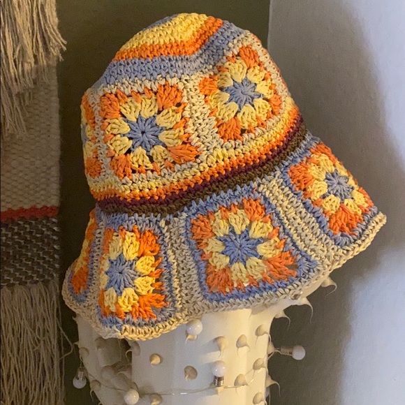 Summer Of Love Straw Bucket Hat 